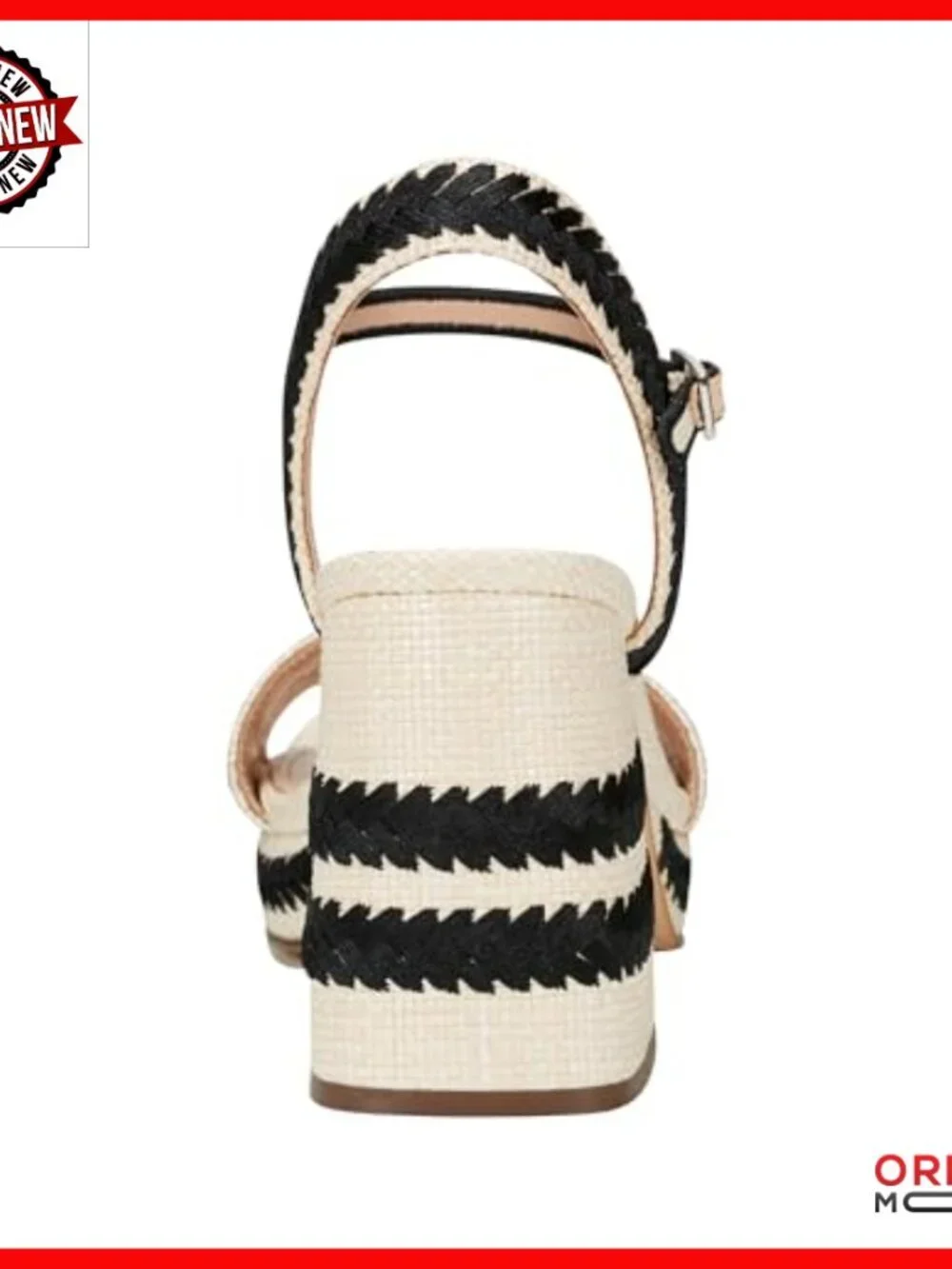 Block Heel Sandals with Adjustable Strap, Square Toe Dress Shoes